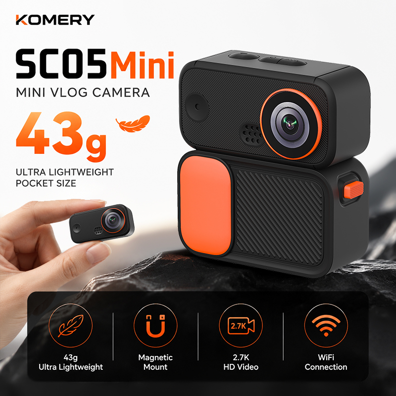 Korean Lifestyle App - Mini Cámara Digital Magnética POV para