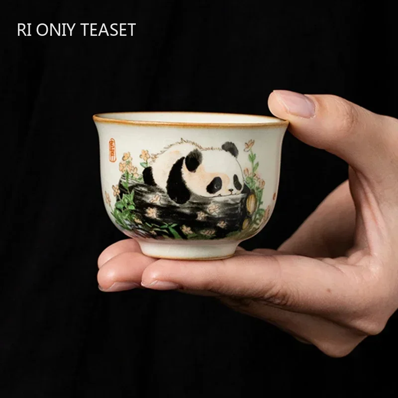 Korean Tea Set - Taza de té de cerámica con