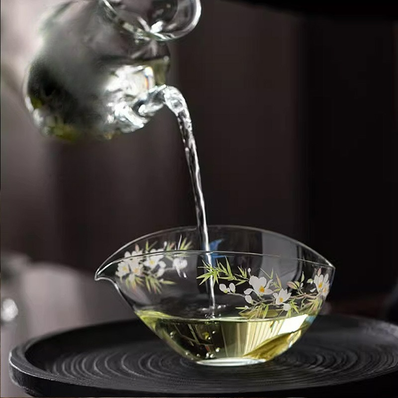 Taza de cristal de 200ml, disp - Korean Tea Set reseña y precio