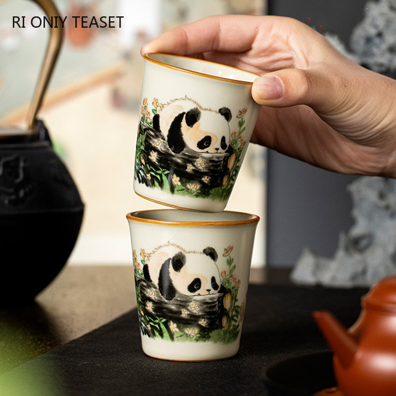 Taza de té de cerámica con hor - Korean Tea Set reseña y precio