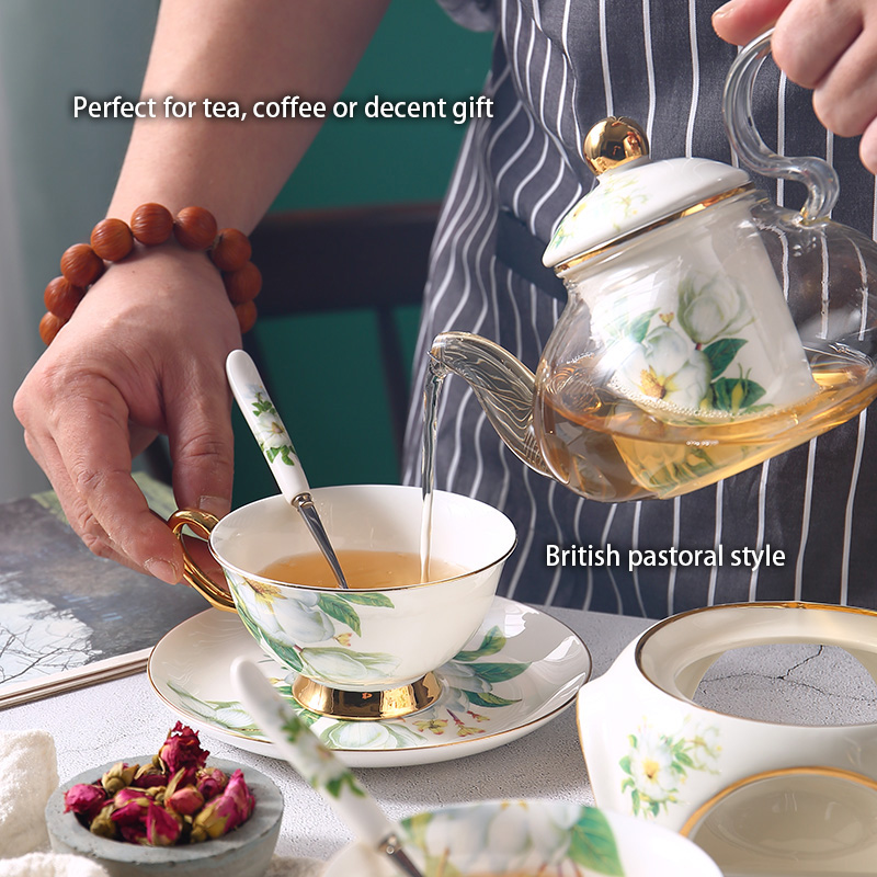 Juego de té de porcelana de hu - Korean Tea Set reseña y precio