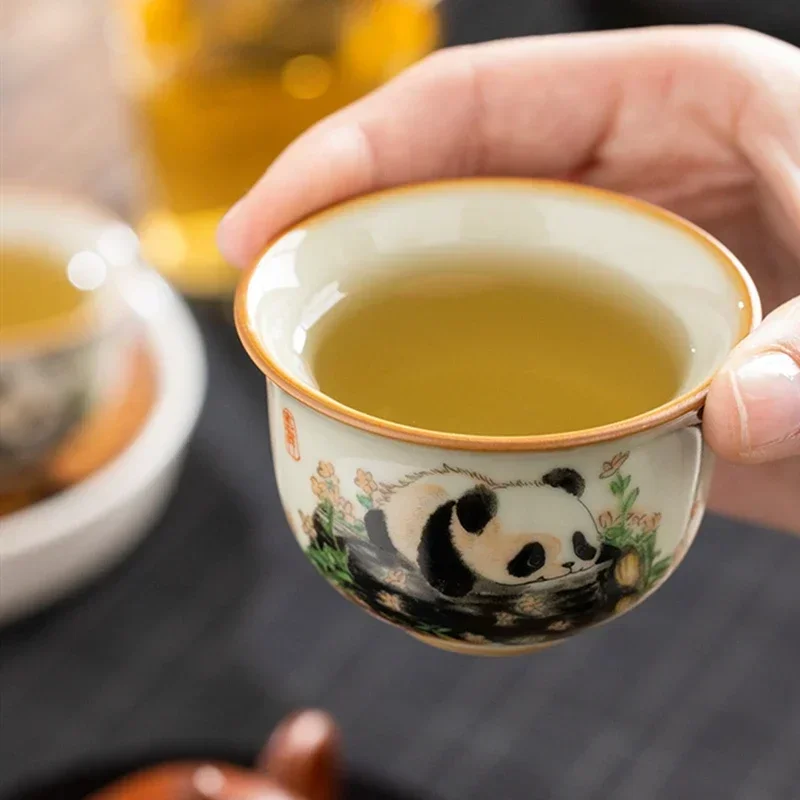 Taza de té de cerámica con hor - Korean Tea Set reseña y precio