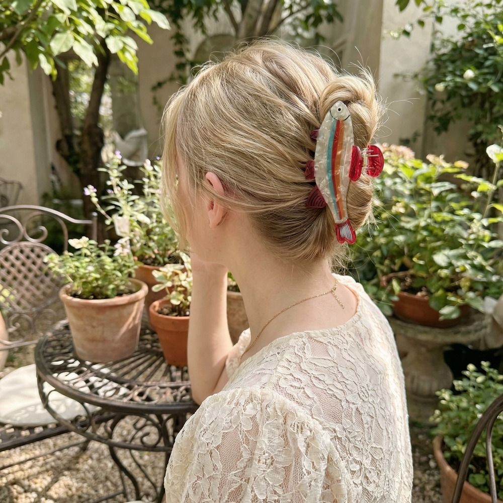 Horquilla para el pelo con dis - Korean Girl Lifestyle reseña y precio