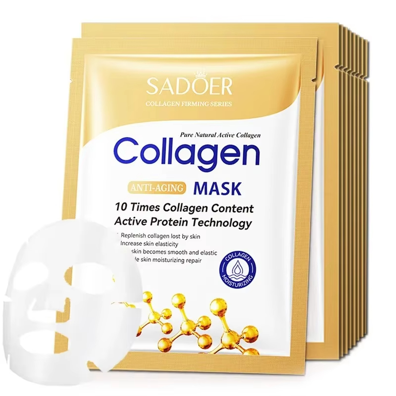 Mascarilla Facial Coreana de C - Sheet Mask Collagen reseña y precio