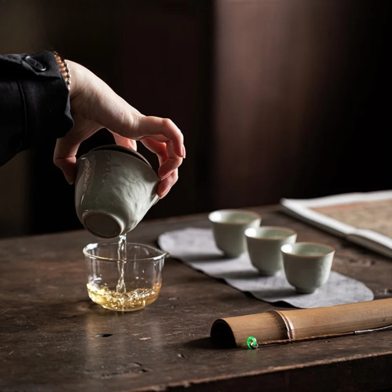 Juego de Tazas con Relieve Hec - Korean Tea Set reseña y precio