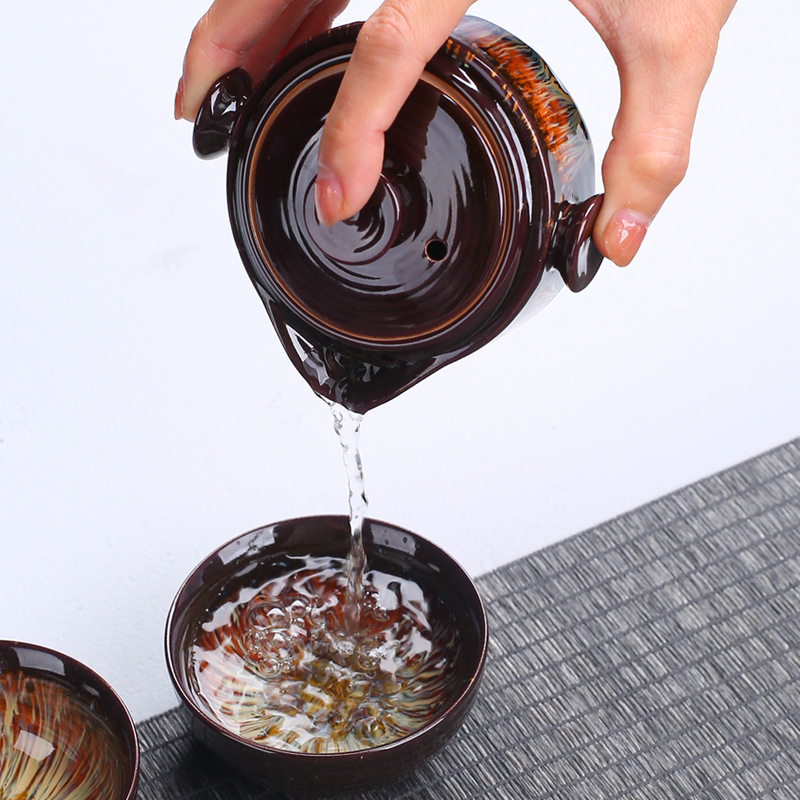Gaiwan-TETERA de cerámica port - Korean Tea Set reseña y precio