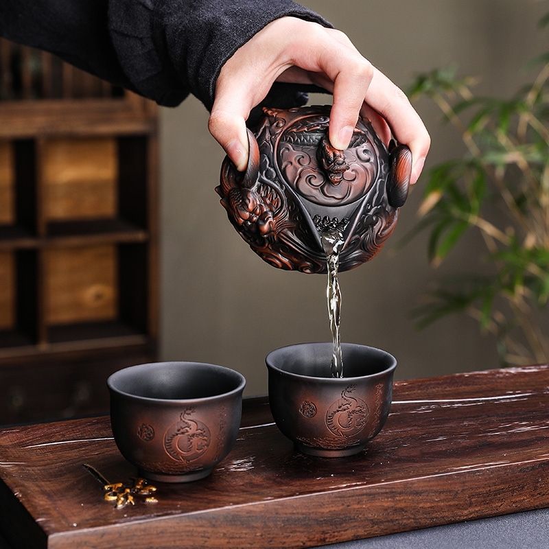 Juego de té de viaje de cerámi - Korean Tea Set reseña y precio