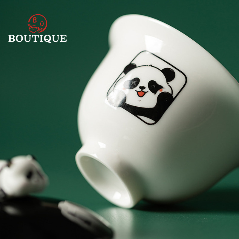 Yishi Talk Panda-Juego de viaj - Korean Tea Set reseña y precio