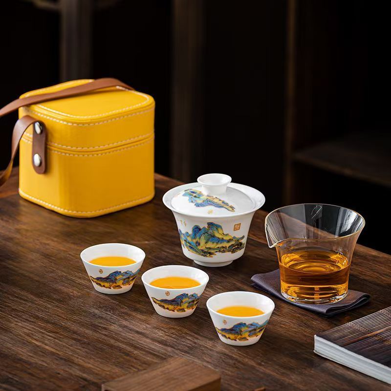 Juego de Té de Porcelana Blanc - Korean Tea Set reseña y precio