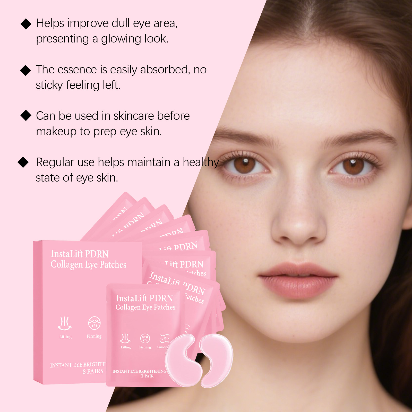 Instalift PDRN Parches de colá - Sheet Mask Collagen reseña y precio